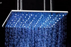danny h home fashion noble 40 inch led water rain showerheads