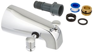 delta faucet showering components diverter tub spout u1072 pk