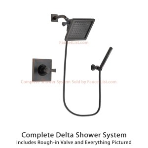 delta faucet venetian cylindrical wall mount shower dsp3298v