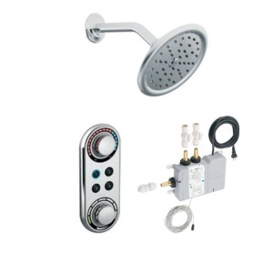 moen io digital showerhead with valve ts3405 s3381