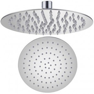 oxox fixed mount rainfall style ultra thin steel sus304 8 inch showerhead 6525489159840