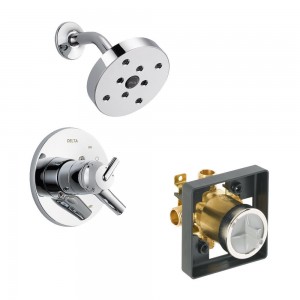delta faucet trinsic shower kit ksdtr t17259 ch