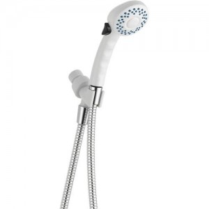 delta faucet universal white mount handshower 59344 whb pk