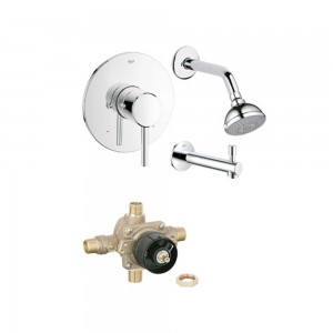 grohe concetto tub shower faucet kts 19457 35015 001