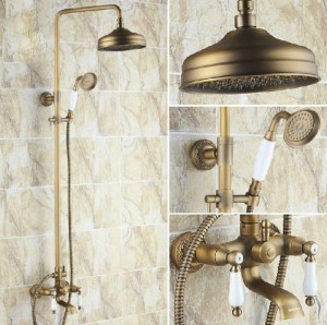 rozinsanitary antique bath shower faucet system