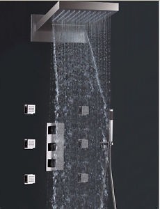 rozinsanitary thermostatic rain shower faucet