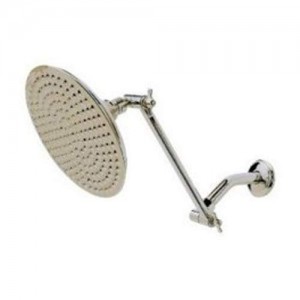 elements of design 10 inch high low large chrome showerhead dk13621