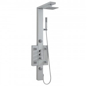 hudson reed 3 outlets rain shower panel system