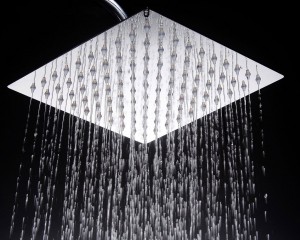ansvip 8 inch luxury stainless ceiling mount rain showerhead