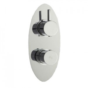 hudson reed thermostatic twin clio concealed diverter shower