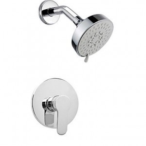 shower faucets single contemporary wall mount shower b00ur6z8mm