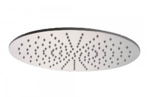 alfi brand 16 inch round multi color led rain shower head brushed stainless steel led5012