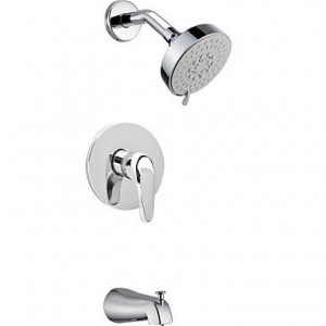 cvv faucet 4 13 inch single handle wall mount showerhead b00v09lsre