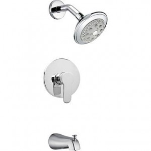cvv faucet 4 45 inch single handle wall mount showerhead b00v09n89k