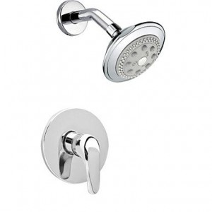 cvv faucet single handle chrome wall mount showerhead b00v09jv9q