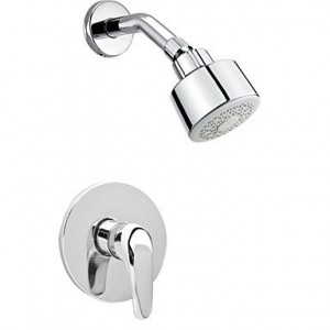 cvv faucet single handle chrome wall mount showerhead b00v09kp1e