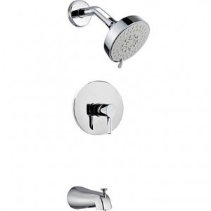 cvv faucet single handle chrome wall mount showerhead b00v09n25a