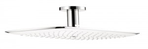 hansgrohe 27390001 puravida 400 air showerhead with ceiling mount b00748omq4