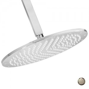 westbrass d3812 20 stainless steel contemporary thin round 12 inch showerhead b0067od4lu
