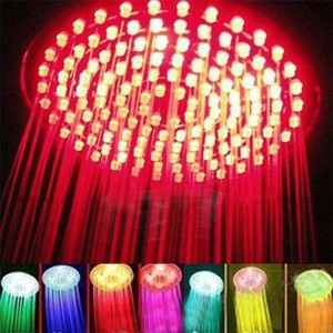 7 colors led romantic light showerhead bb l000338