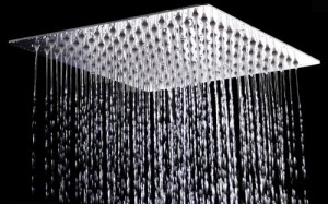 akdy solid square ultra thin stainless steel rain showerhead jx 709 13 3 4 inch