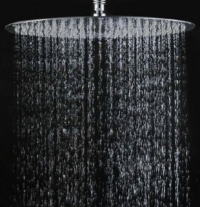 akdy stainless 15 3 4 inch rain shower head chrome
