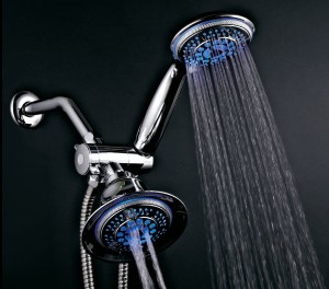 dreamspa color changing led shower head 1483
