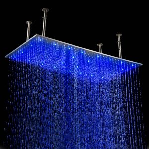 fontana luxury large rectangular bathroom showerheads hdd898