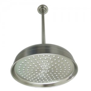 kingston brass designer trimscape victorian 10 inch showerhead with 17 inch ceiling support k225k28