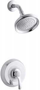 kohler pressure balancing shower faucet trim k t12014 4 cp