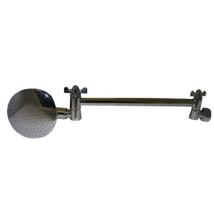 lasco shower head with adjustable all directional arm 08 2457