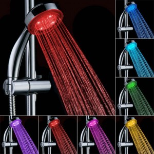livimate led colors changing showerhead
