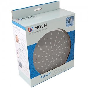moen 8 inch diameter standard showerhead 26092