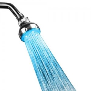 shower door direct led changing color showerhead