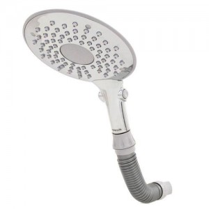 waterpik fixed mount shower head 2 setting 8 inch cf 203gg
