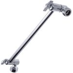 waterpoint adjustable polished chrome shower arm